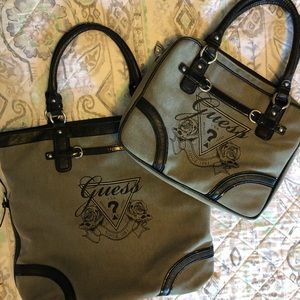 Guess Oversized Tote Bag and laptop case